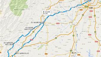 四川骑自行车旅游路线_四川骑自行车旅游路线图