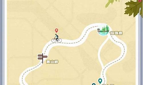 自行车骑行路线地图_自行车骑行路线地图怎么看