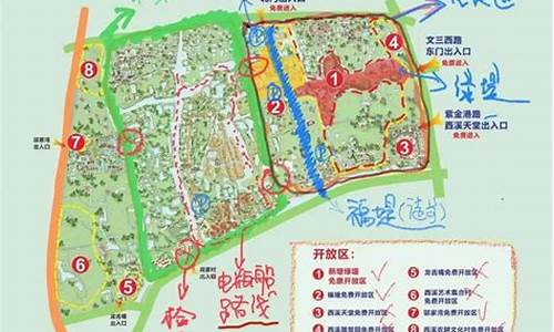 杭州西溪湿地旅游路线_杭州西溪湿地旅游路线图